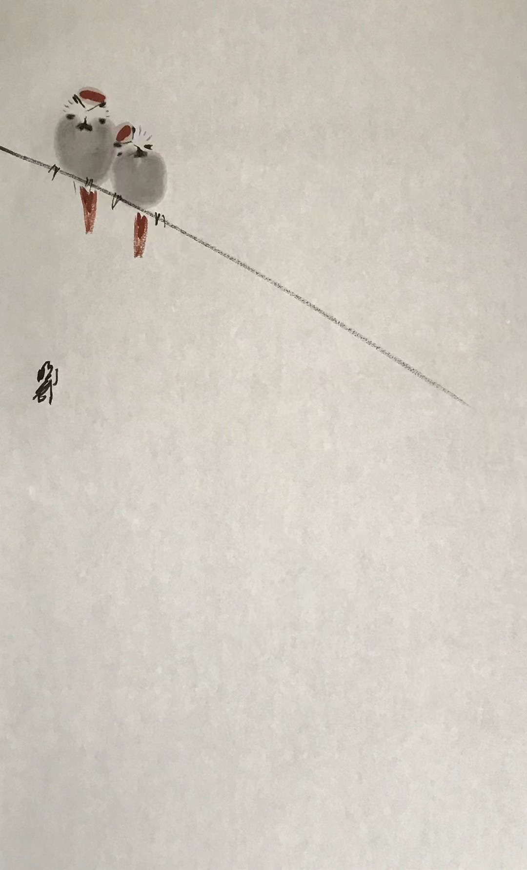 ⼩⻦