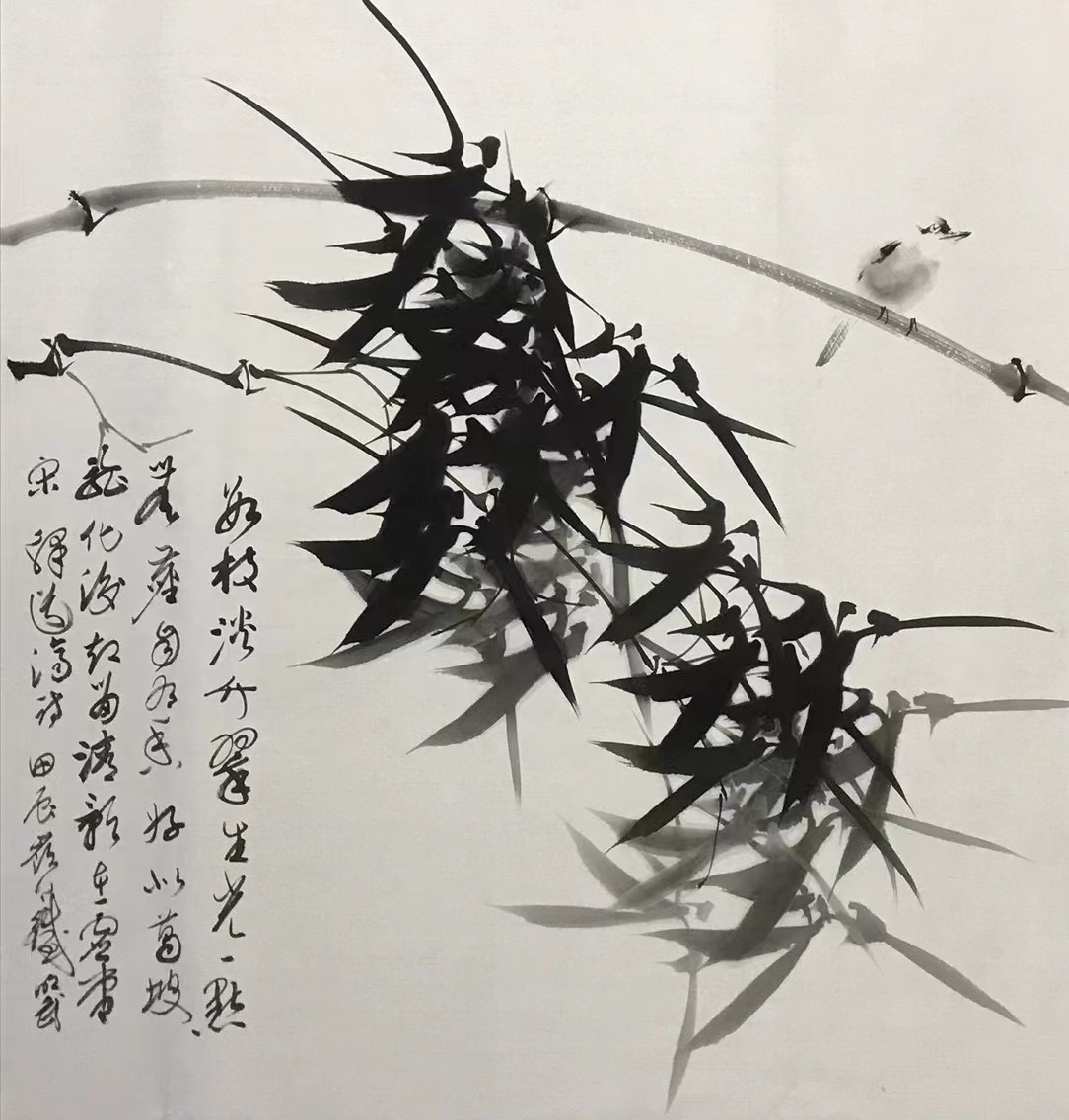 ⽵⻦图